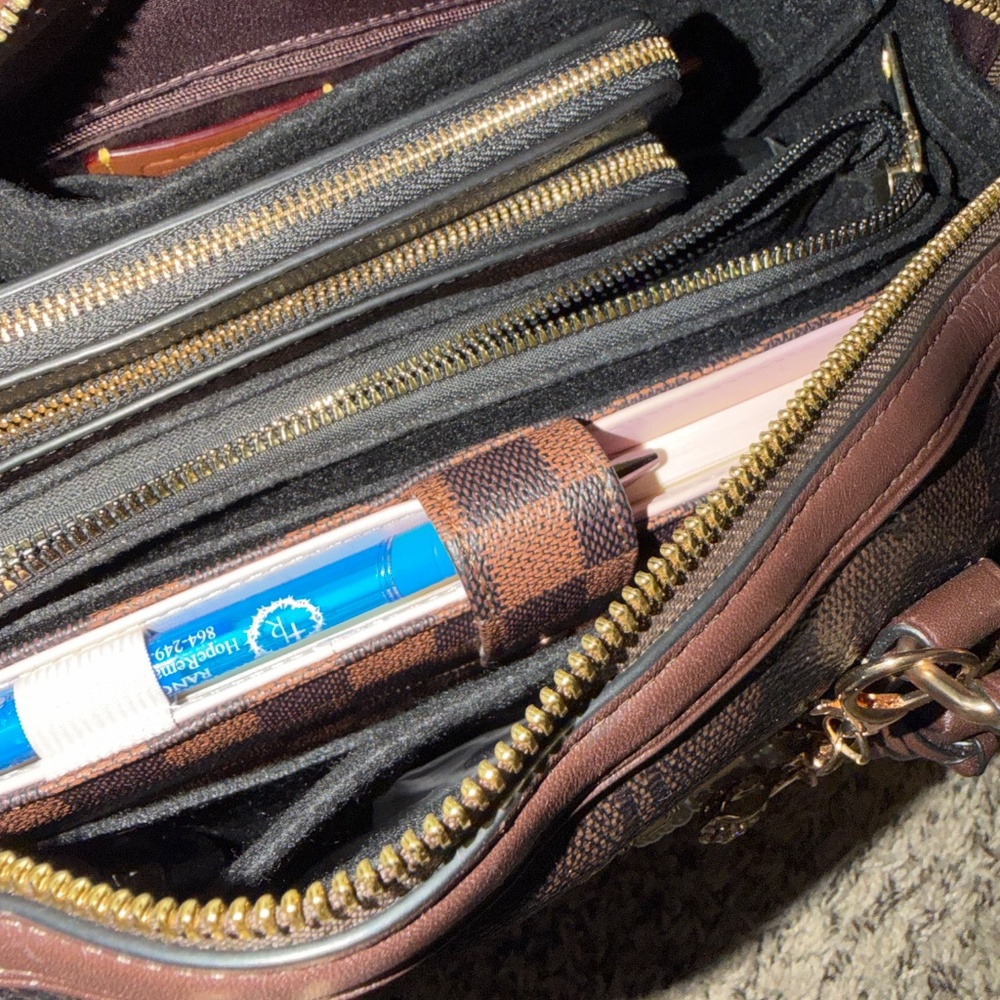 Rowan Large Satchel Bag In Signature Canvas With … - image 8